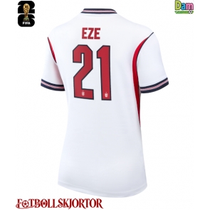 England Eberechi Eze #21 Hemmatröja Dam VM 2026 Kortärmad